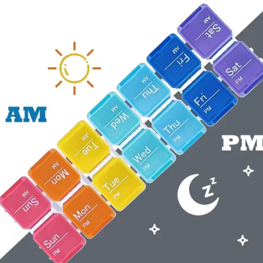 Pastillero Inteligente con Alarma® - No vuelvas a olvidar una toma importante