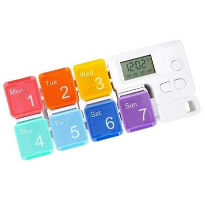 Pastillero Inteligente con Alarma® - No vuelvas a olvidar una toma importante