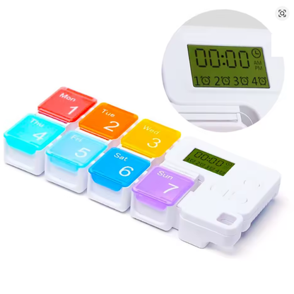 Pastillero Inteligente con Alarma® - No vuelvas a olvidar una toma importante