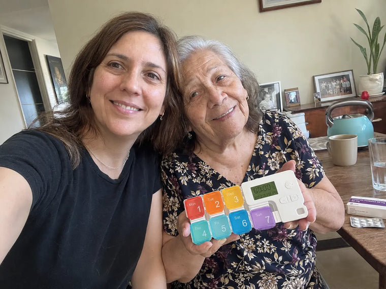 Cliente usando KORA en casa