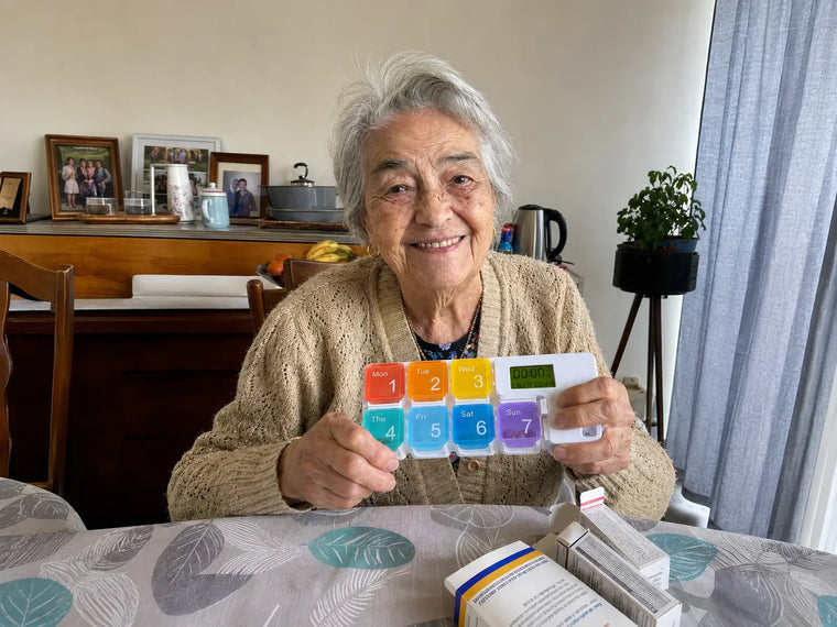 Cliente usando KORA en casa