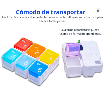 Pastillero Inteligente con Alarma® - No vuelvas a olvidar una toma importante