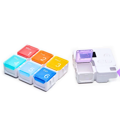 Pastillero Inteligente con Alarma® - No vuelvas a olvidar una toma importante